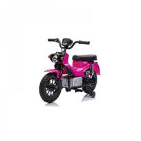 Elektrinis vaikiškas motociklas Honda Cross Cub 110, 12 V, rožinis