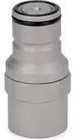 ThThermal Grizzly DeltaMate Quick Disconnect Male – F, Matte Nickel