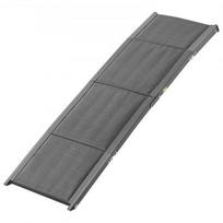 Šunų rampa, 160x43.2 cm, juoda, sulankstoma aliuminio gyvūnų rampa
