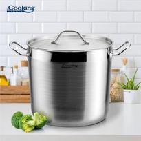 Puodas nerūdijančio plieno su teflono danga 6.4L 22x17cm HR-RW-064 HEINNER