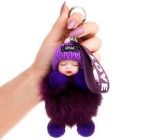 Pompom doll love doll raktų pakabukas rankinės raktams