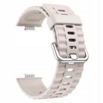 BestAccessories, Silikoninis dirželis laikrodžiui „H. Watch Fit 3 / 4 / 4 Pro“, smėlio spalvos