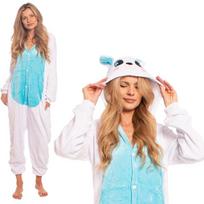 Moteriška Vientisa Pižama Kigurumi Kostiumas Zuikis Mėlynas 175-185 Cm Xl, XL