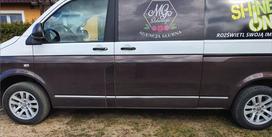 VW Transporter T5 LONG CHROM šoninių durų juostos