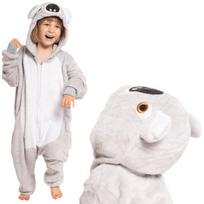 Vaikiška Pižama Kigurumi Kombinezonas Koalos Kostiumas Pilkas 115-125 Cm, 115-125 cm