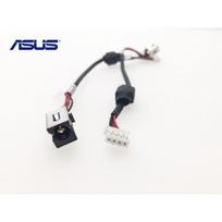 ASUS A53, K53, X53U, A53Z, A53U, A53E, A53U-XE3, A53U-XE3, A53U-ES21, A53SV, K53T nešiojamo kompiuterio įkrovimo lizdas su laidu