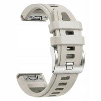 „BestAccessories“ silikoninis laikrodžio dirželis G. Fenix 5s 6s 7s 8 43mm Instinct 2s E 40 Epix 2 Pro 42mm, smėlio spalvos