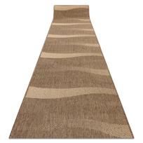Kilimėliai sizalis FLOORLUX dizainas 20212 kava / mais 70 cm, 70x410 cm