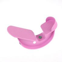 Stretching Wheel Home Fitness Pedal Calf Stretcher Balance Trainer Arm Calf Ankle Stretching Board, Foot Stretcher Household pink
