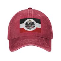 Geležinis erelis Reich Didžioji imperija Vokiškas džinsinis audinys Kepurė Laisvalaikio beisbolo kepurės Reguliuojama kepurė Vasaros Unisex beisbolo kepurės One Size gray