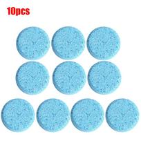 50 Concentrated Tablets Detergent Car Windshield Cleaning Effervescent Tablets Home Toilet Window Glass Wiper Cleaner Tablet raudona