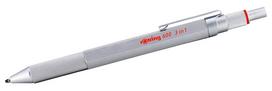 3 in 1 Rotring MULTIPEN tušinukas ir pieštukas 600 sidabrinės spalvos - 2164109
