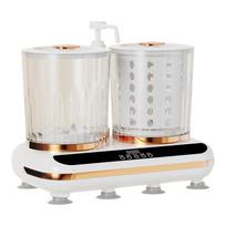Portable Mini Washing Machine for Underwear and Socks - Fully Automatic Double Tub Cleaner white