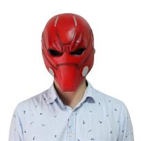 Arkham Knight Red Hood Resin Mask With Horror Style For Cosplay And Halloween red