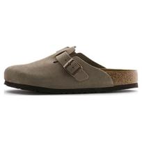 Birkenstock Boston Soft Footbed No Special Function Closed Toe Slippers Unisex Taupe Regular Loose Fit 560771 44 pilkšvai ruda