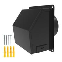 Metal Air Outlet Exhaust Grille Cover 4inch Wall Ceiling Dryer Air Vent Ducting Ventilation Exhaust Grille Enduring