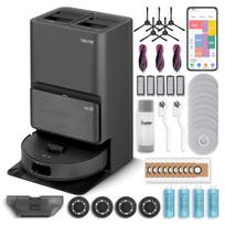 Grindų plovimo robotas WELLTEC R90 PRO su 5in1 stotele ir priedais
