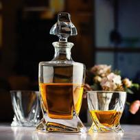 Crystal Glass Spirit Decanter Set