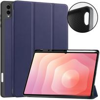 Tablet Case For Galaxy Tab S11Ultra SM-X936B TPU Pen Slot Case For Tab S11 Ultra tamsiai mėlyna spalva