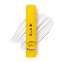 Foxtale SPF 70 Niacinamide Dewy Sunscreen with PA++++ For Dewy Sun Protection|Prevents Tan|Lightenweight, Non Greasy, No White Cast|Anti-Tan Formul white