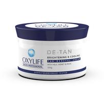 Oxylife Salon Professional Detan Brightening & Lightening Tan Removal Pack - 500g | Instant Tan Removal & Sun Protection | With Milk, Honey & Kojik white