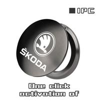 Automobilio variklio paleidimo/sustabdymo mygtukas Vienu paspaudimu paleidimas Skoda Fabia 1 2 Octavia a7 RS Superb Rapid Yeti Karoq Vision pvhn62 black
