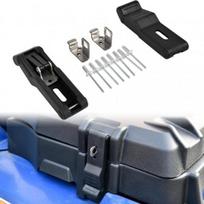 SAUTVS Bagažinės dėžės fiksatorius Polaris Sportsman 500 550 850 1000 2009-2024 | #2877447, 2 vnt., su nerūdijančio plieno kabliuku, atsparumas rūdijimui ir ilgaamžiškumas, black