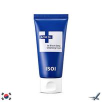ISOI ACNI DR. 1ST BLACK DEEP CLEANSING FOAM 75ml blue