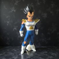 23cm/9.06inch Anime Dragon Ball Z Vegeta Figure Super Saiyan Vegeta Action Figures Pvc Statue Collection Model Playthings Gifts boxless black