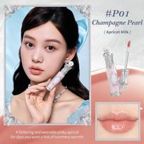 Flower Know Unicorn Crystal Lip Glaze Mirror Moisture Lipstick Korean Lip Balm Clear Lipgloss For Dark Lips Makeup brown