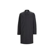 Arcteryx Incenter Kailis Vienspalvis Atverčiama apykakle Mygtukas Vidutinio ilgio Trenčkotas Vyriški paltai Juoda X000007721 L black