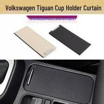 Volkswagen Tiguan porankių dėžutės dangtelis su puodelių laikikliu ir slankiojančia plokštės užuolaidėle (5ND862531) juoda