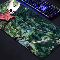 Hollow Knights Darbalaukio Aksesuarai Kilimėlis Pelės Kilimėliai Pelės Kilimėlis XXL Darbalaukio Kilimėlis Darbalaukio Kilimėlis Žaidimų Žaidėjas Pelė Anime Biuro Kilimėliai PC Didelis 30cmx60cm(11.8x23.6inch) gray