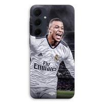 Phone case - MANIACASE - Samsung galaxy A55 - Silicone - Kylian Mbappe - Black