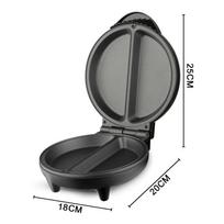 850W Double Sided Heating Electric Omelette Maker Small Portable Breakfast Machine Household Electric Pancake Maker gray