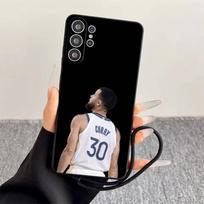 S-Stephen Curry  Phone Case For Samsung S25,S24,S21,S22,S23,S30,Ultra,S20,Plus,Fe,Lite,Note,10,Black Cover Samsung S21Ultra