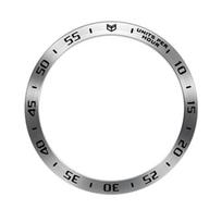 Time/Speed Bezel Ring for Samsung Galaxy 8 44mm 40mm/8 Classic 46mm Metal Bumper for Galaxy Watch 7 FE 6 Classic 5 4 Accessories Watch 6 Classic 43mm gray