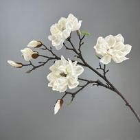 Tikro jutimo dirbtinis magnolijos šakelis Rankų darbo EVA dirbtinės orchidėjų gėlės Realistiškas didelės magnolijos imitavimas Party Favors rožinė