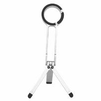 Foldable Phone Tripod Carabiner Creative Adjustable Dual-sided Magnet Tripod Lightweight Portable Phone Handle Holder for Home sidabras