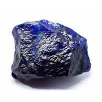 Natūralus mėlynas tanzanitas, laisvas akmuo, nešlifuotas, 300-400 ct, lapidarijai ir kolekcijoms 84.3 mm approx mėlyna