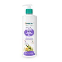Himalaya Baby Massage Oil 500Ml | All-Round Growth | Strong Bones & Muscles | Ashwagandha, Country Mallow & Aloe Vera | No. 1 Dr. Recommended Baby white
