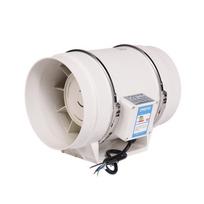 Galingas virtuvės ištraukiamasis ventiliatorius / Apvalaus ortakio ventiliatorius / Įkrautas dūmų ištraukiklis 4 inches white