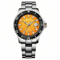 Moemton Men's Automatic Diver Watch Steel 100m M108.BSSA01 black