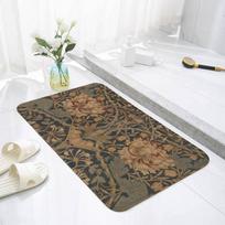 William Morris Compton Floral Floor Mat For Living Room Cushions Modern Soft Fluffy Home Rug For Children's Bedroom Play Carpet 40x60cm gray