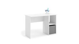 Modernus rašomasis stalas TAKO 80x120x55 cm, baltas