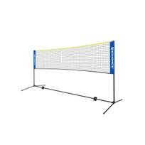 5 m badmintono tinklas mėlynai geltonas
