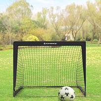 Futbolo vartų rinkinys SZQ122B02, 2 dalių, juodos spalvos