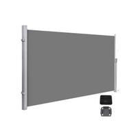 Ištraukiama šoninė markizė 2 x 3,5 m, pilkos spalvos