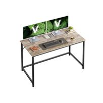 Rašomasis stalas 120x60x76cm., juodos/šviesiai rudos spalvos