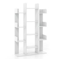 Pastatoma lentyna 86x24,5x141cm., baltos spalvos